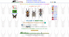 Desktop Screenshot of insect-sale.com